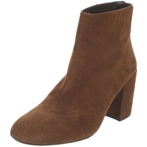 Stuart Weitzman Brown Suede Ankle Boots